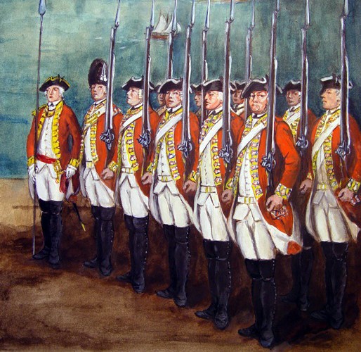 1781 British Arrival In Yorktown